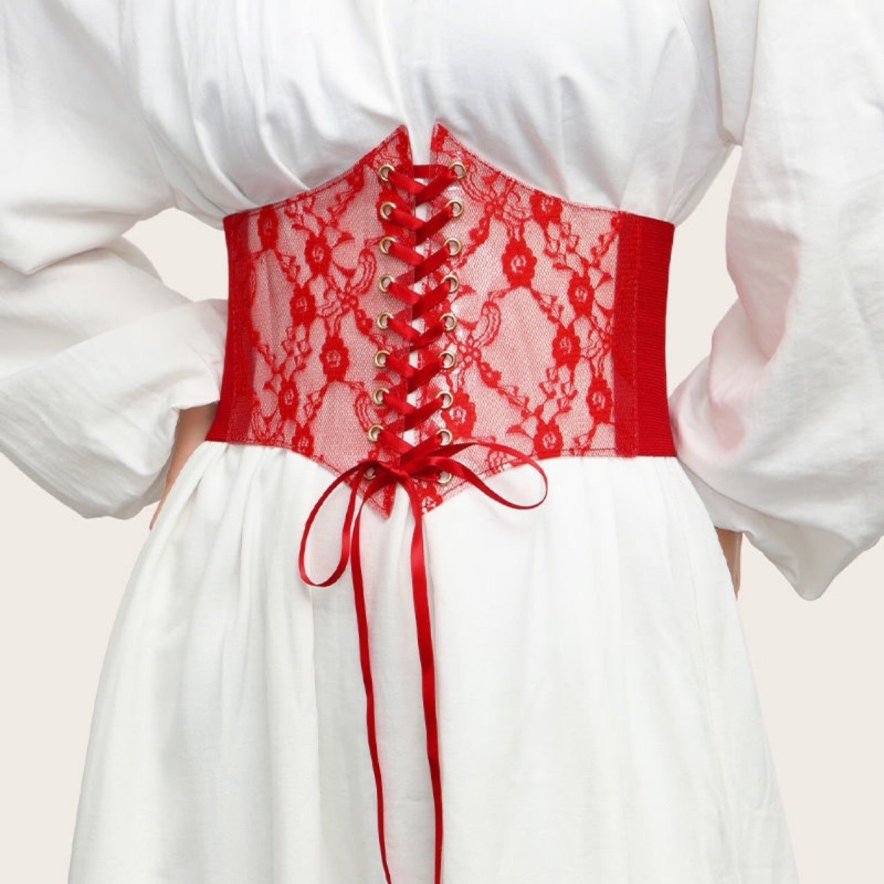 Versatile Dress Top Decorative Belt