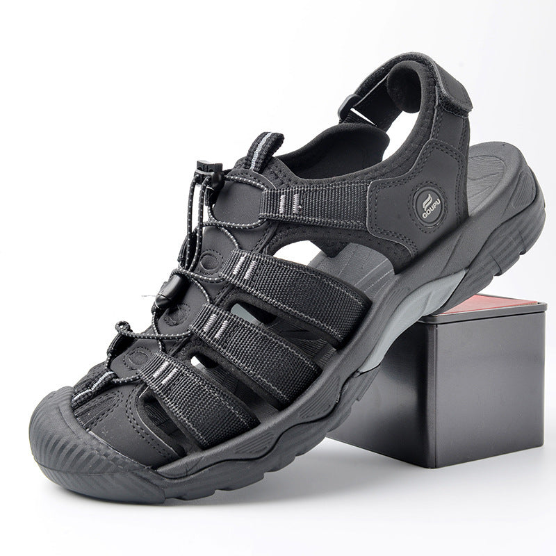Outdoor Beach Women's Non-slip Soft Bottom Quick-drying Breathable Closed Toe Sandals