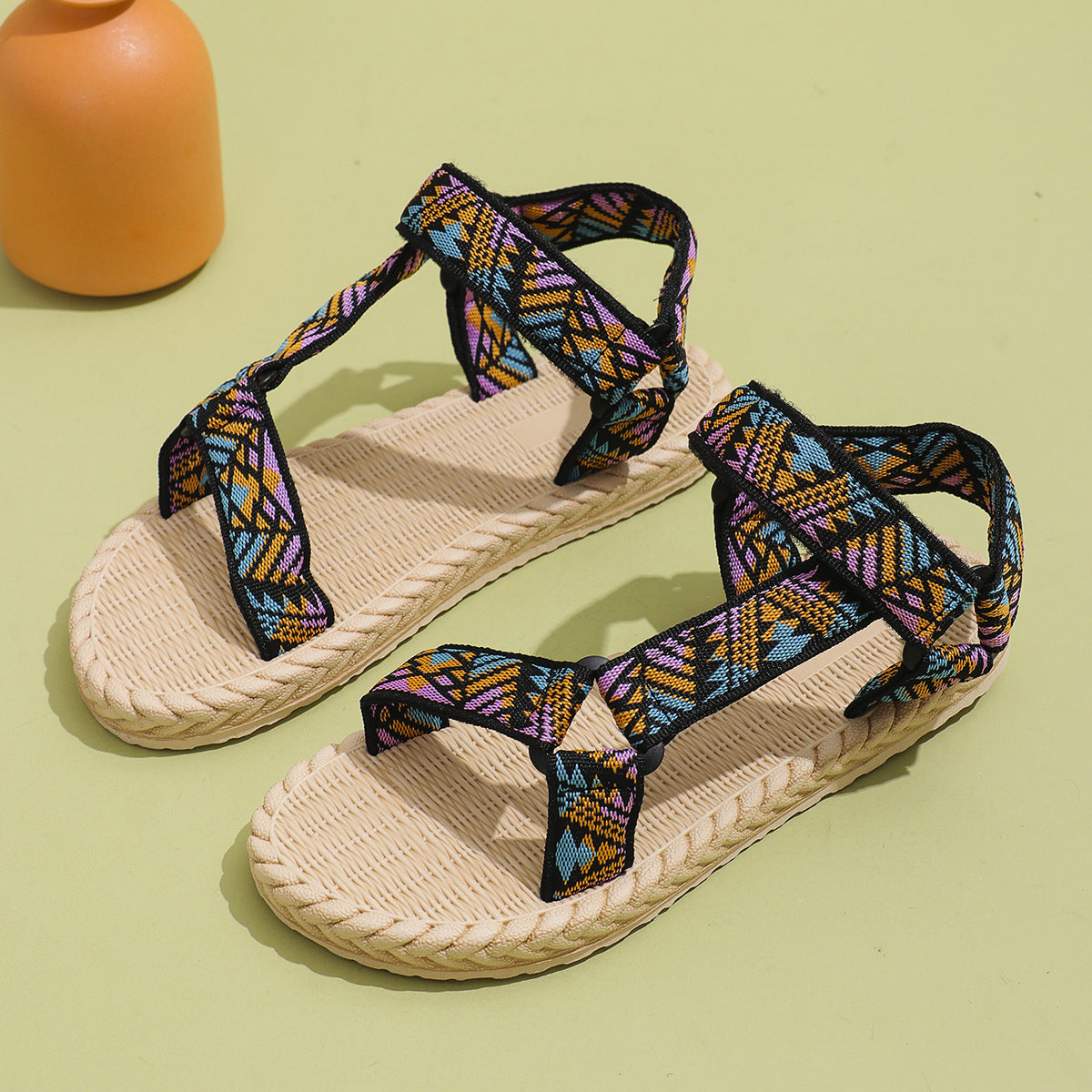 Women's Non-slip Wear-resistant Comfortable Soft Soled Flats Sandals