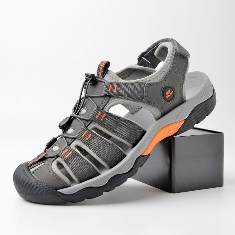 Outdoor Beach Women's Non-slip Soft Bottom Quick-drying Breathable Closed Toe Sandals
