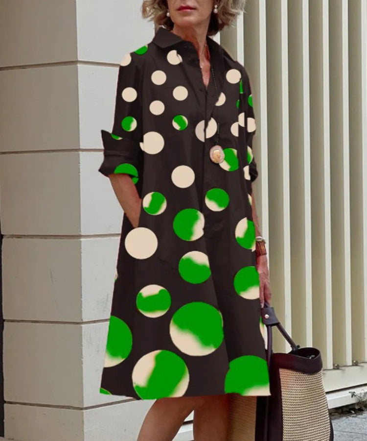 Fashion Summer 3D Digital Printing Female Dress