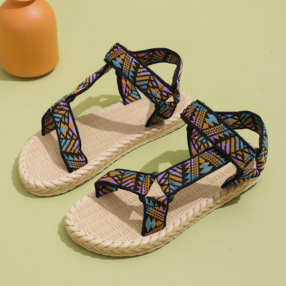 Women's Non-slip Wear-resistant Comfortable Soft Soled Flats Sandals