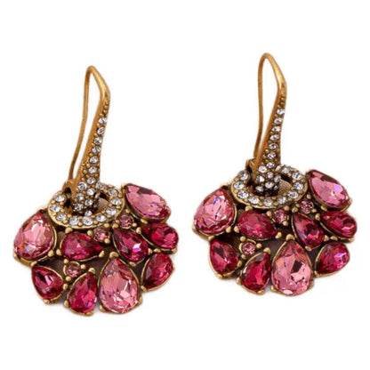 Fairy Flower Zircon-like Jeweled Earrings