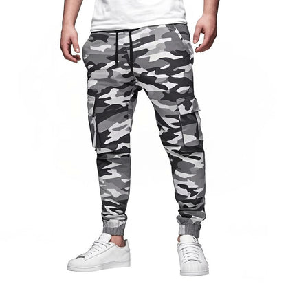 Men's Multi-pocket Drawstring Leisure Japanese Overalls