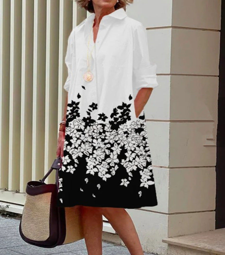 Fashion Summer 3D Digital Printing Female Dress