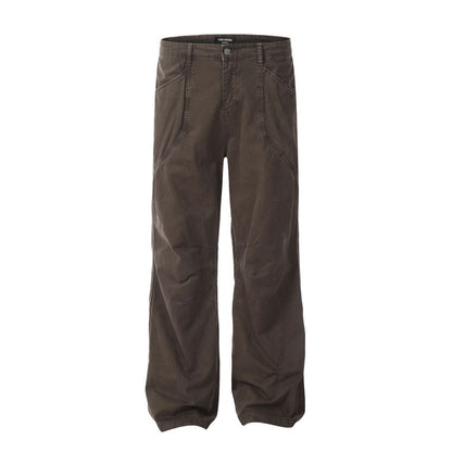 Jeans Men's Loose Straight Wide Leg Trousers Overalls